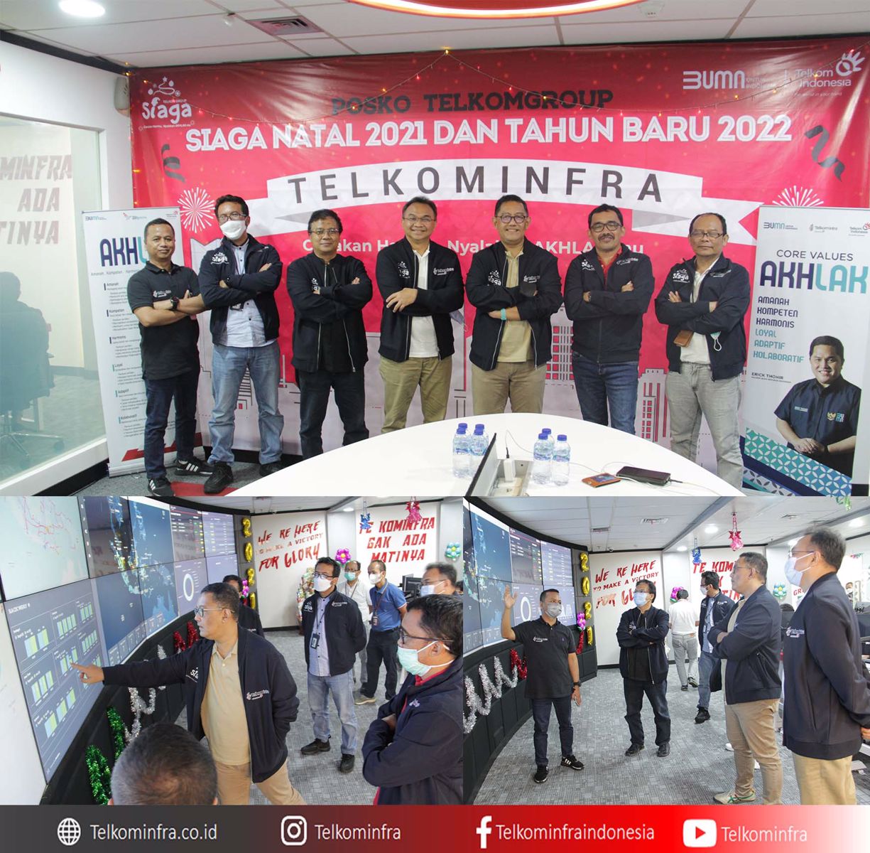 DIR.WINS TELKOM PASTIKAN POSKO NARU TELKOMINFRA